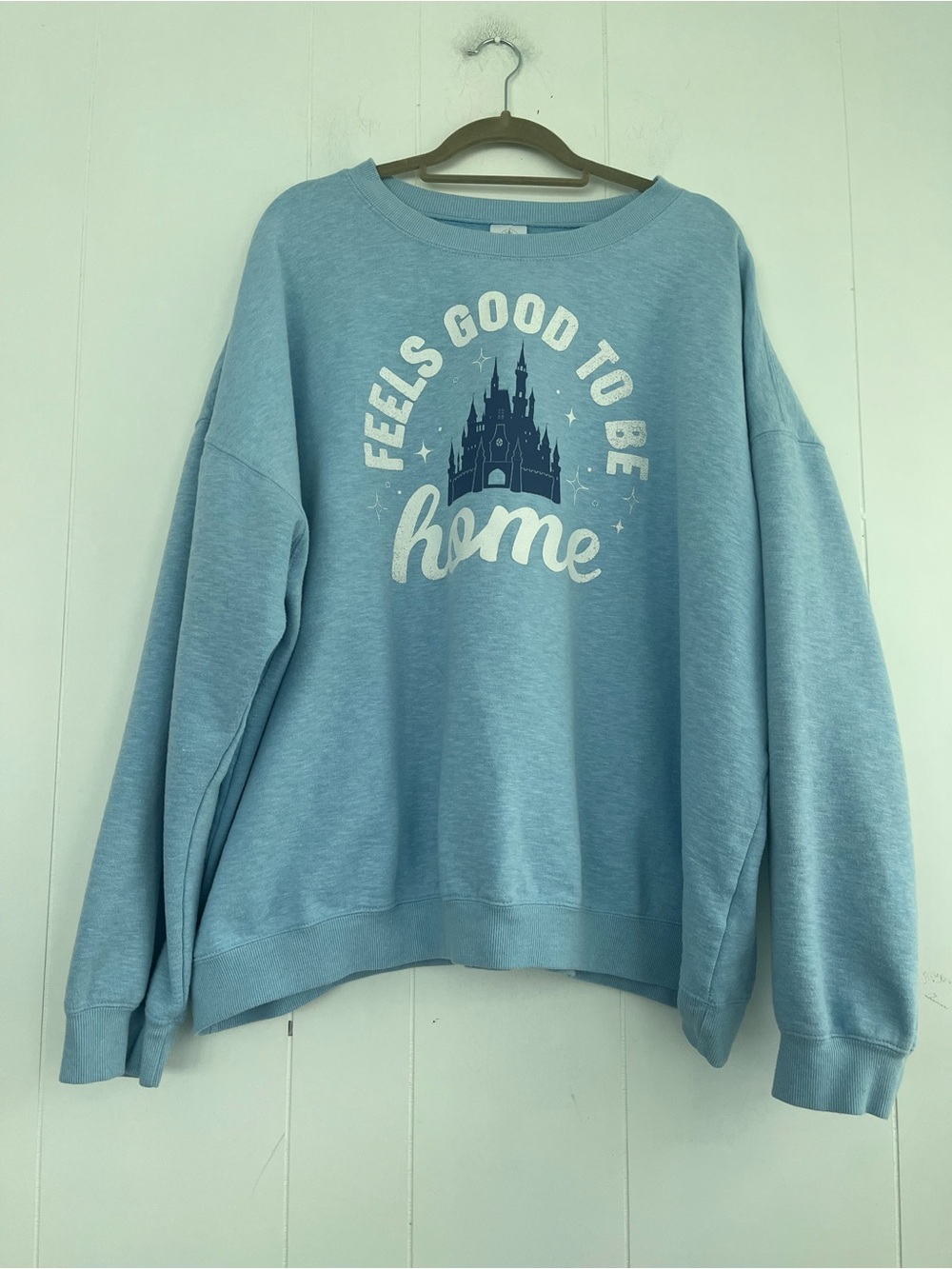 Disney Feels Good To Be Home Cinderella Castle Crewneck Sweatshirt Size 3X - Picture 2 of 13